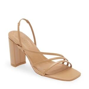 Billini Women's Beige Strappy Heels
